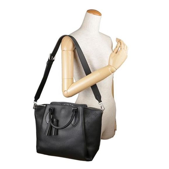 Louis Vuitton Mahina Haumea Handbag Noir Black Calf Leather - Picture 6 of 9